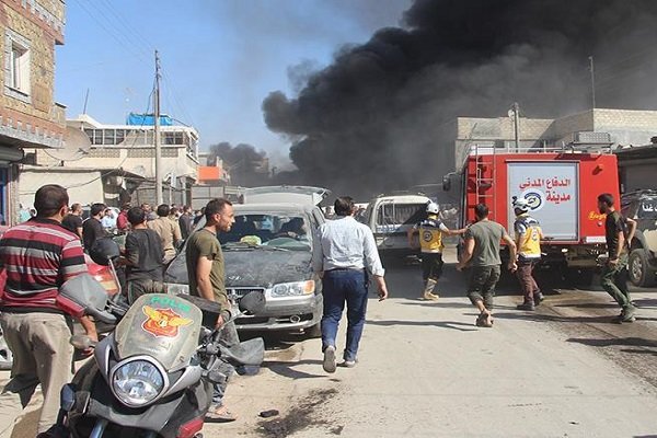 انفجار خودرو بمب‌گذاری شده در دمشق 