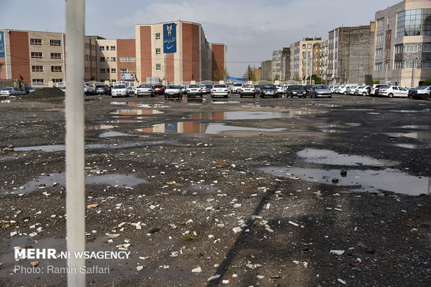 بارش باران و آبگرفتگی معابر مشهد