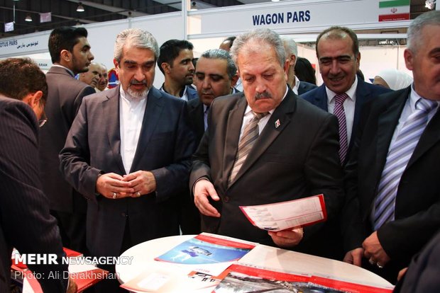 Iran private sector at Trade Exhibition for Rebuilding Syria