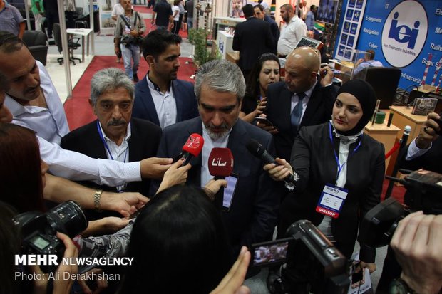 Iran private sector at Trade Exhibition for Rebuilding Syria