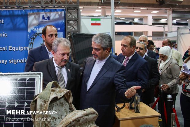 Iran private sector at Trade Exhibition for Rebuilding Syria