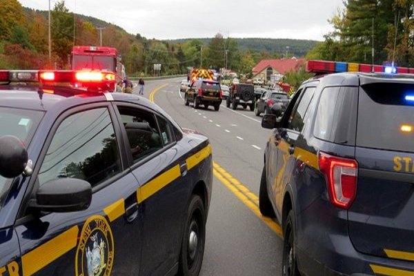 مصرع 20 شخصًا في حادث تصادم سيارات بولاية نيويورك الأمريكية
