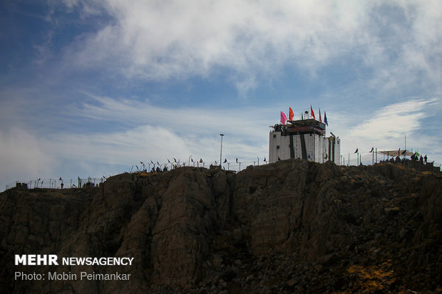 IRGC military drill around Shaho Mountain