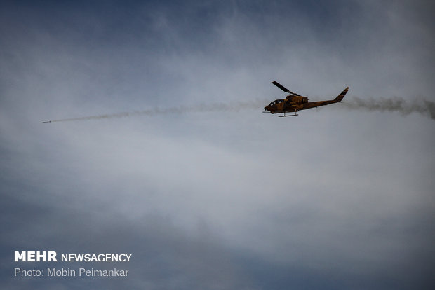 IRGC military drill around Shaho Mountain