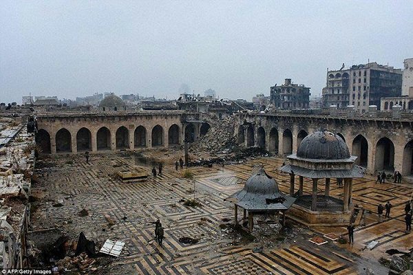 موزه پرگامون برلین به بازسازی مسجد امویان حلب کمک می‌کند
