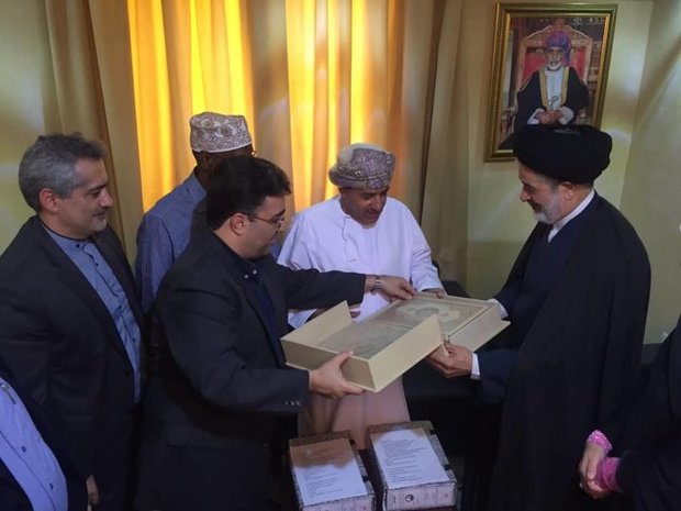 Iranian cultural delegation visiting Oman