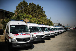 ۶۳ دستگاه آمبولانس پیشرفته تحویل وزارت بهداشت شد