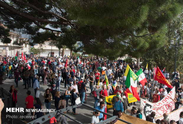 اسکان مهاجران در یکی از روستاهای ایتالیا‎