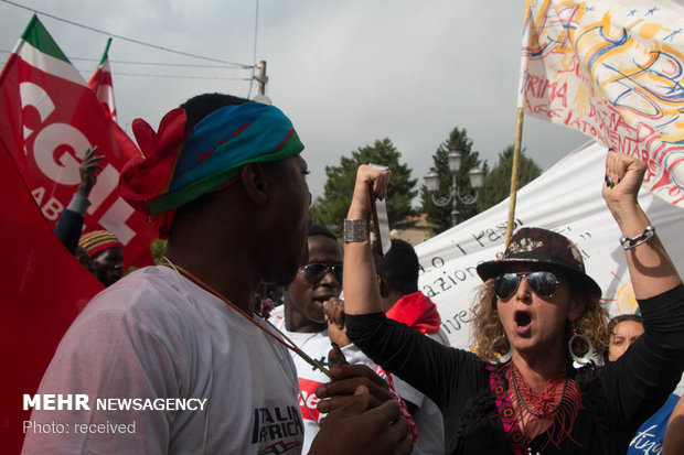 اسکان مهاجران در یکی از روستاهای ایتالیا‎