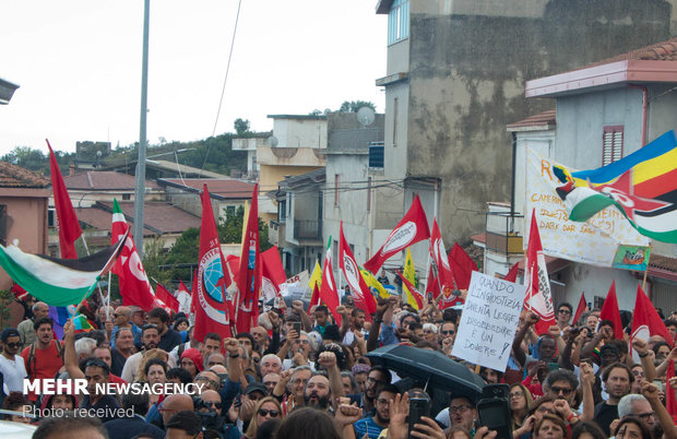 اسکان مهاجران در یکی از روستاهای ایتالیا‎