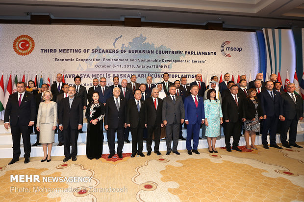 3rd meeting of Speakers of Eurasian Countries' Parliaments 