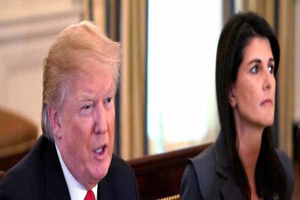 Nikki Haley reportedly resigns as UN ambassador