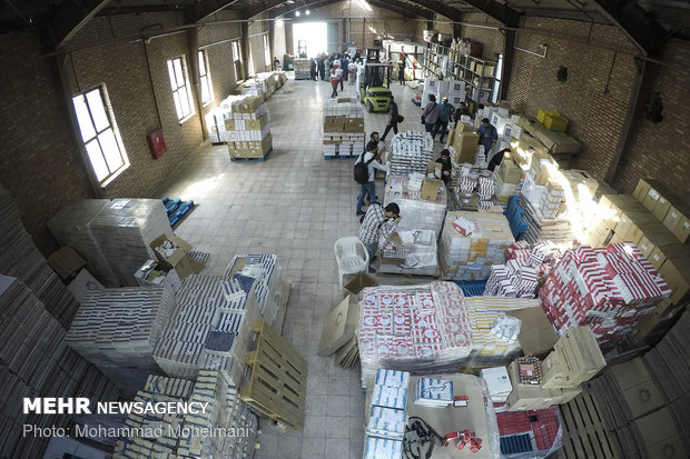 Dispatching pharmaceuticals to Iraq for Arbaeen 