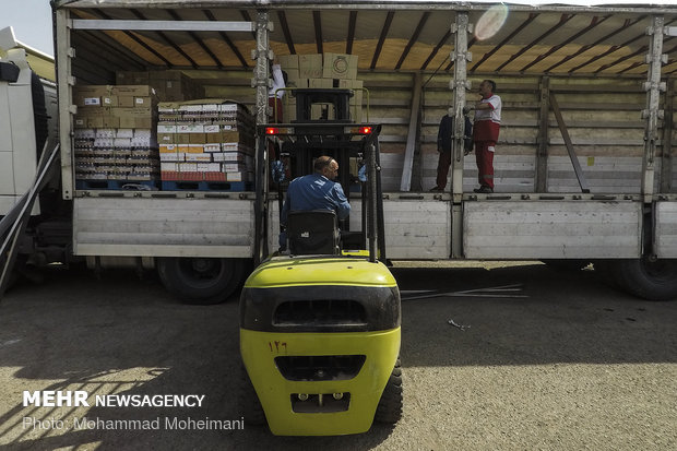 Dispatching pharmaceuticals to Iraq for Arbaeen 