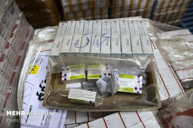 Dispatching pharmaceuticals to Iraq for Arbaeen 