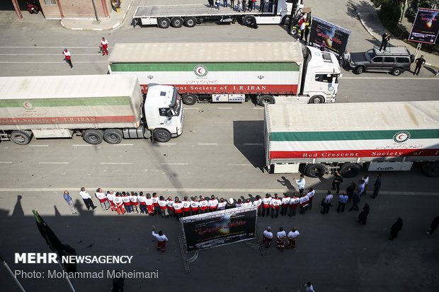 Dispatching pharmaceuticals to Iraq for Arbaeen 