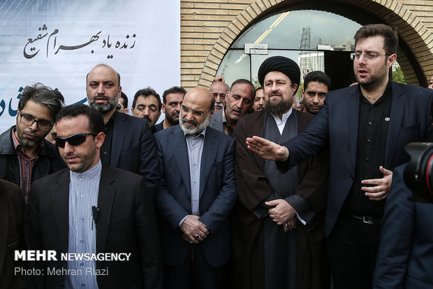 Funeral of Iran’s football commentator Bahram Shafi