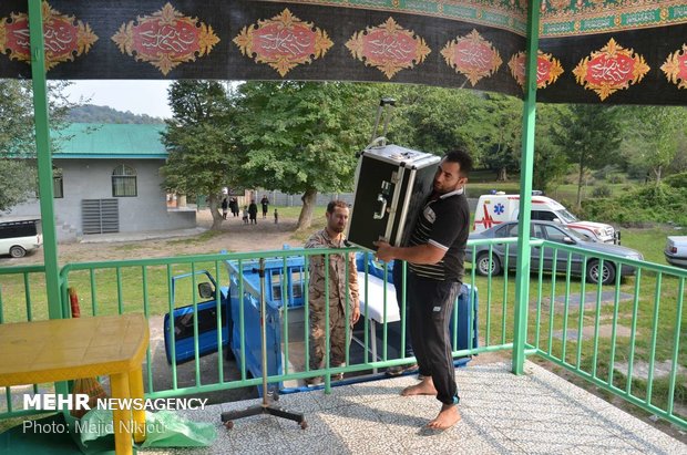 ارائه خدمات پزشکی رایگان درمنطقه محروم بلیران‎