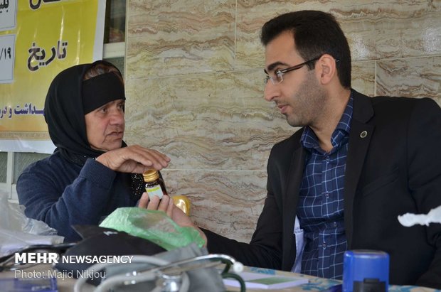 ارائه خدمات پزشکی رایگان درمنطقه محروم بلیران‎