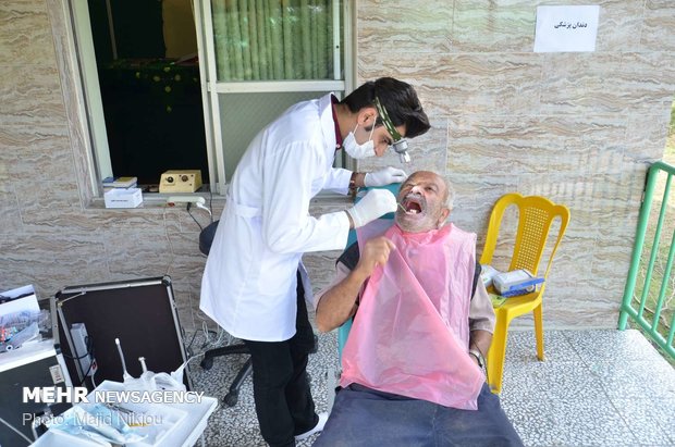 ارائه خدمات پزشکی رایگان درمنطقه محروم بلیران‎