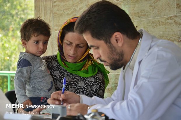 ارائه خدمات پزشکی رایگان درمنطقه محروم بلیران‎