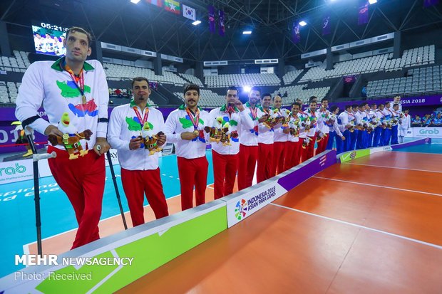 Iran sitting volleyball claims Asian title 