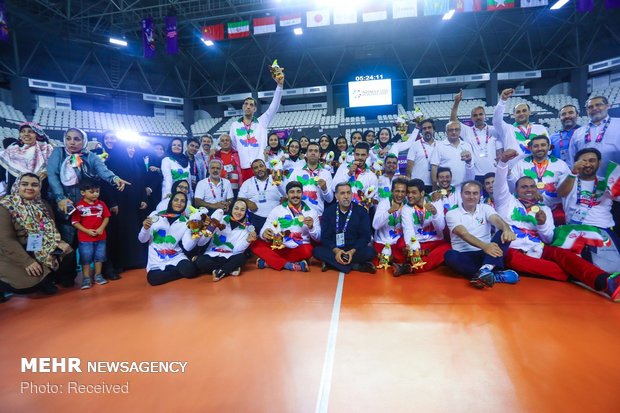 Iran sitting volleyball claims Asian title 