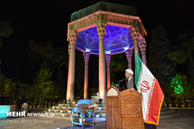 Commemoration of Hafez Day in Shiraz