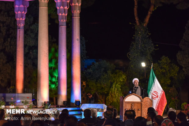 Commemoration of Hafez Day in Shiraz