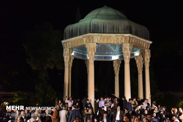 Commemoration of Hafez Day in Shiraz