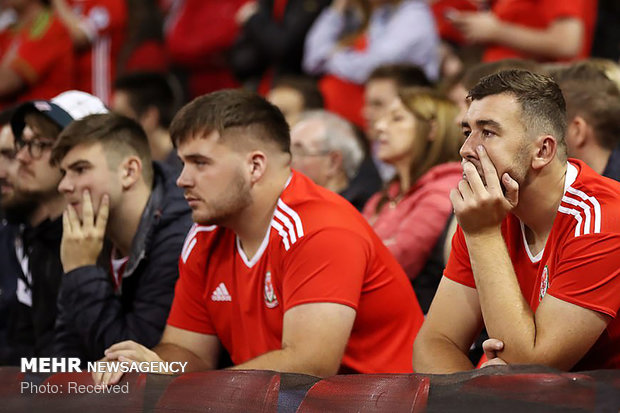 دیدار تیم های ملی ولز و اسپانیا