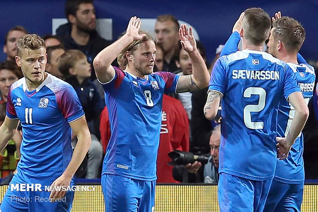 دیدار تیم های ملی فرانسه و ایسلند