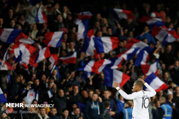 دیدار تیم های ملی فرانسه و ایسلند