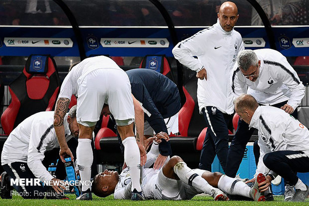 دیدار تیم های ملی فرانسه و ایسلند