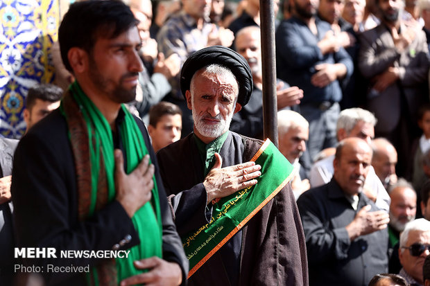 آیین سنتی مذهبی جمعه نشلجی ها در مشهد اردهال