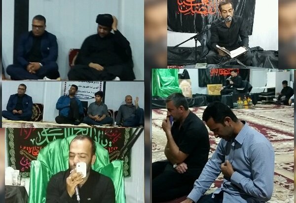 مراسم شهادت حضرت رقیه (س) در گناوه برگزار شد