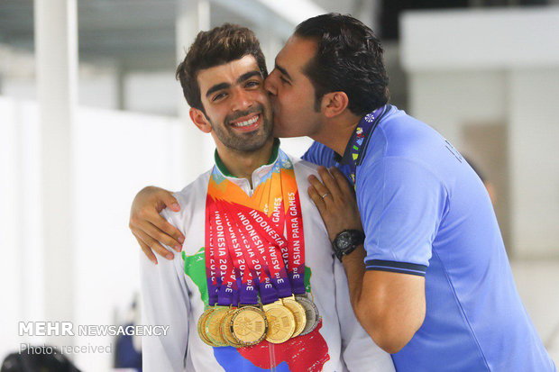 Shahin Izadyar, Iranian ace in Jakarta para-swimming