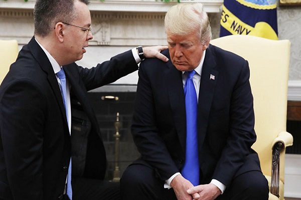 Trump, Brunson'u Oval Ofis'te ağırladı