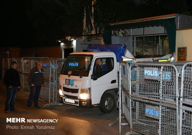 تفتیش کنسولگری سعودی در استانبول