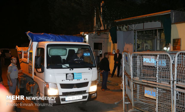 تفتیش کنسولگری سعودی در استانبول