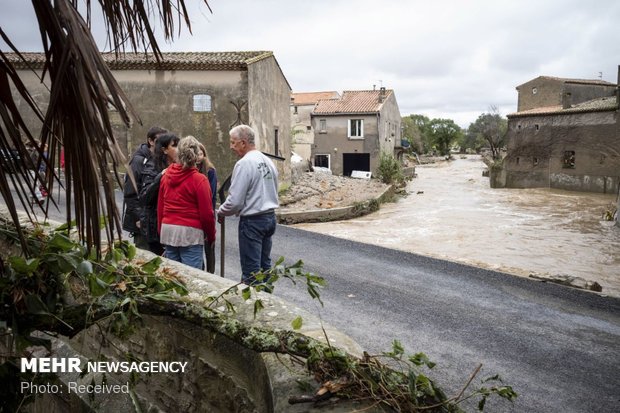 خسارات سیل در فرانسه‎