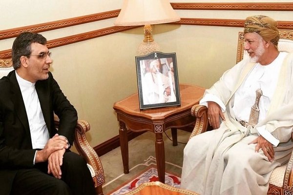 Jaberi Ansari, Omani FM talk Yemen war in Muscat