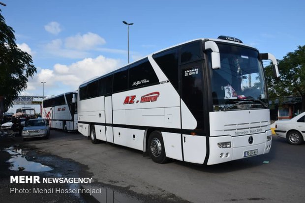 استقبال مسئولان گیلان و  شهرستان آستارا از زائران خارجی اربعین حسینی