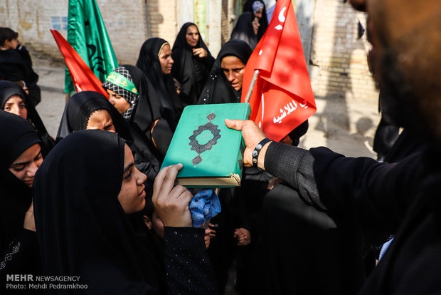 انطلاق أكبر مسيرات ايران في الأربعين الحسيني من "ملاشية" الأهواز