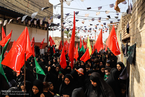 انطلاق أكبر مسيرات ايران في الأربعين الحسيني من "ملاشية" الأهواز