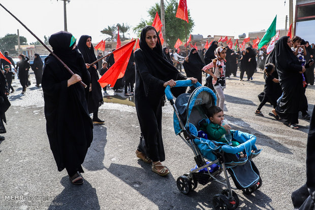 Massive Arbaeen procession in Ahvaz