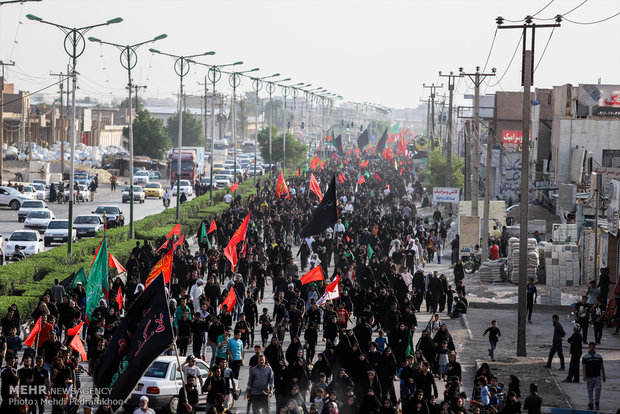 طرح طریق الحسین (ع) در راهپیمایی اربعین حسینی اجرا می شود