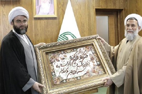 حجت‌الاسلام عباس محمدحسنی با رئیس سازمان تبلیغات اسلامی دیدار کرد