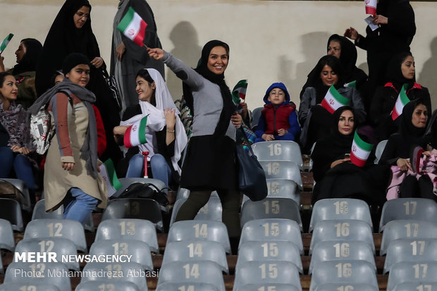 Iran vs Bolivia 2-1 match at Azadi Stadium