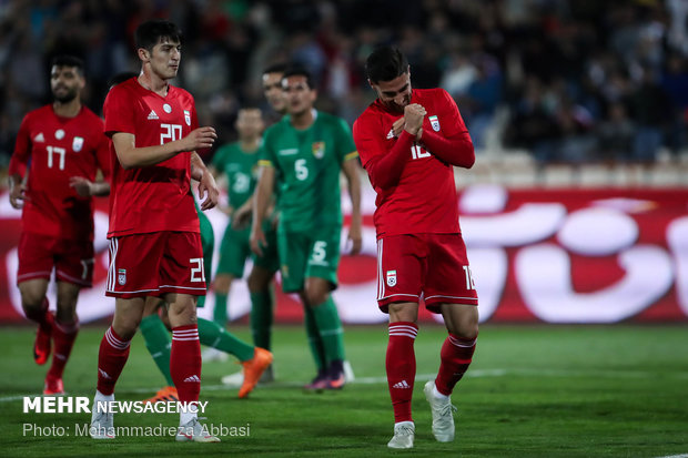 Iran vs Bolivia 2-1 match at Azadi Stadium